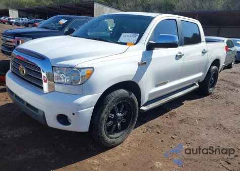 2007 Toyota Tundra Limited 5.7L V8 z USA, uszkodzony, nr VIN 5TBDV58117S470129